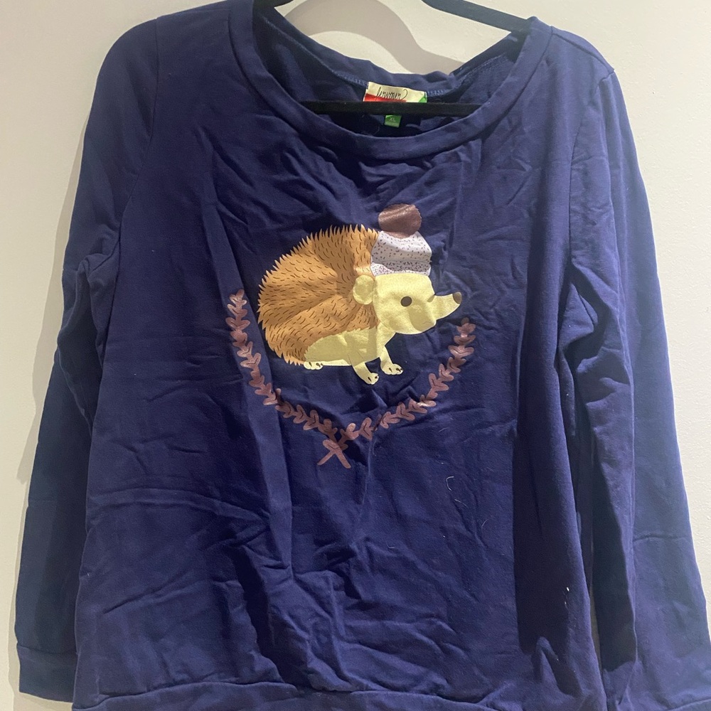 Modcloth Navy Long Sleeve Tee